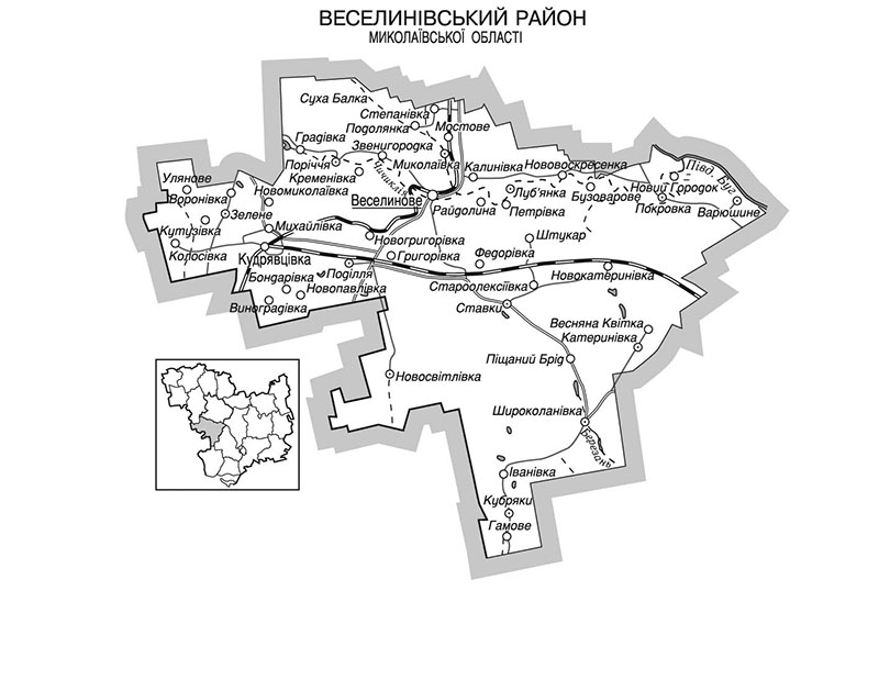 Веселинівський район